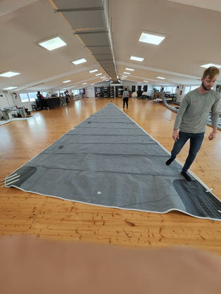 2015 OneSails Jib – 4T Membrane, Grey, Furling – Second‑Hand