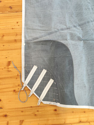 2015 OneSails Jib – 4T Membrane, Grey, Furling – Second‑Hand