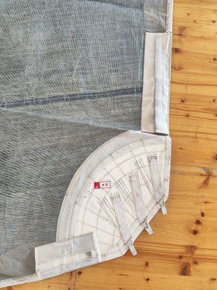 2017 OneSails Self‑Tacking Jib – 4T Membrane, Grey – Second‑Hand