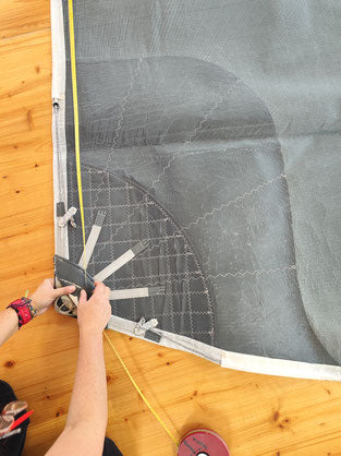 2018 OneSails Jib – Vantage One, Grey, Racing with Hanks – Second‑Hand