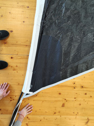 2018 OneSails Racing Jib – Vantage Filmless, Black – Second‑Hand