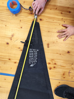 2020 OneSails Jib – Membrane 4T, Black – Second‑Hand