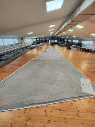 2020 OneSails Staysail / Trinqueta – Tri‑Radial Laminate, Grey – Second‑Hand