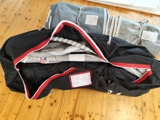 2020 OneSails Staysail / Trinqueta – Tri‑Radial Laminate, Grey – Second‑Hand