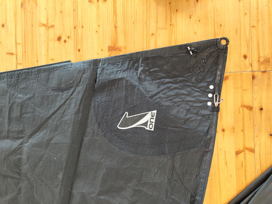 2020 OneSails Jib – 4T Membrane, Black – Second‑Hand