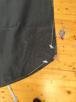 2021 OneSails Jib – Vantage One Filmless Taffeta, Black – Second‑Hand