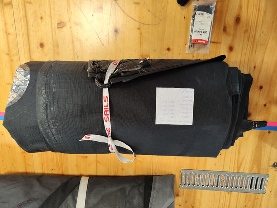 2021 OneSails Jib – Vantage One Filmless Taffeta, Black – Second‑Hand