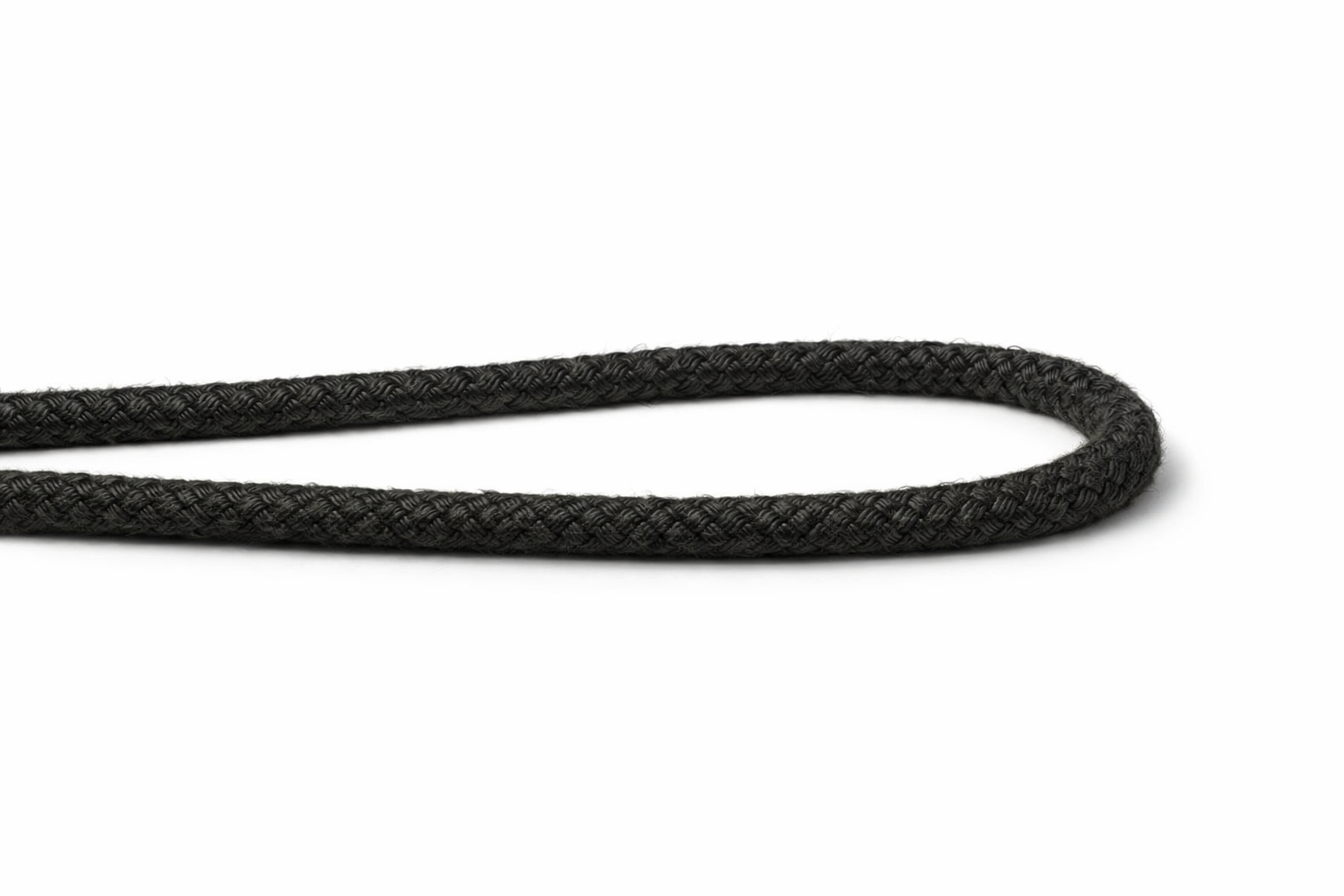 Rope: 12mm Soft Braid - 8 Melange Black - 30M Rope - VAT INC